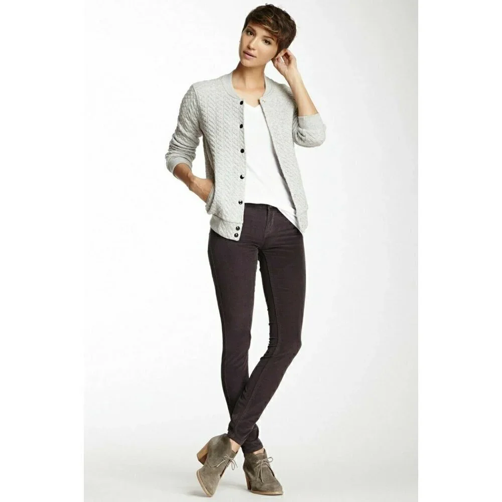 BLANKNYC Denim Womens Fine Wale Cord Spray on Skinny Jeans Size 26 $88 - Picture 6 of 9